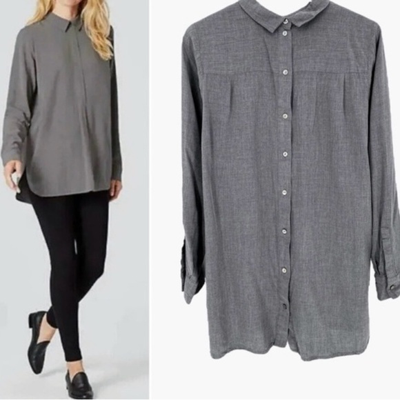 J Jill top, Peter Pan collar - Picture 1 of 5